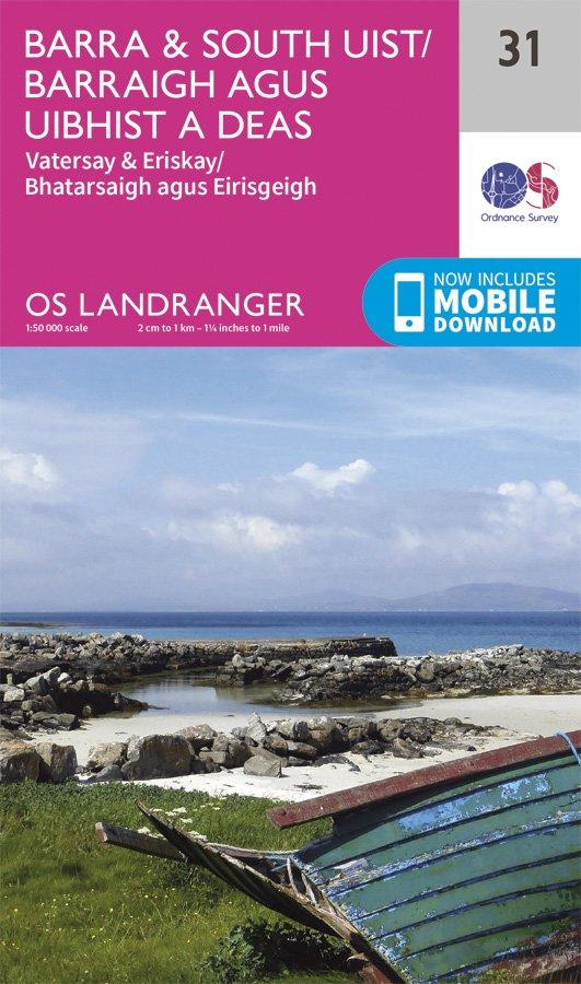 Landranger 31 1:50000 Barra & South Uist