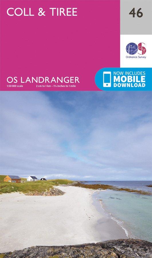 Landranger 46 1:50000 Coll & Tiree