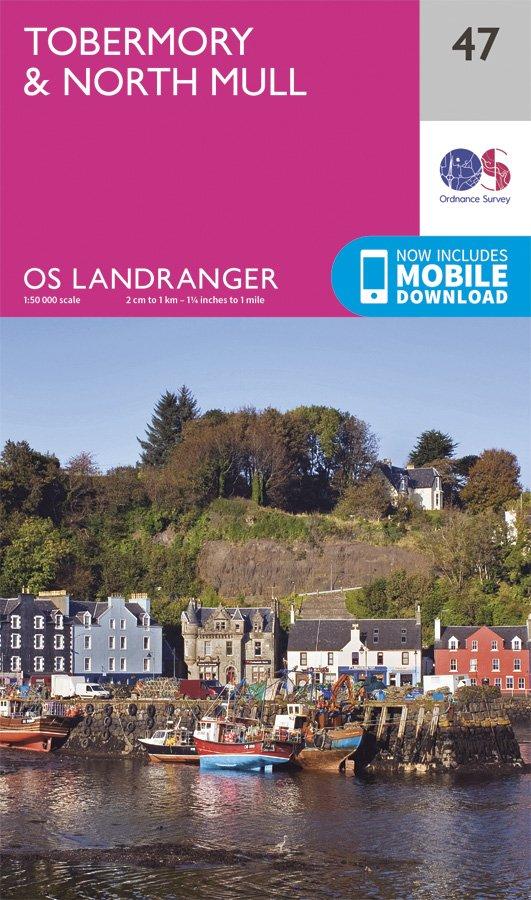 Landranger 47 1:50000 Tobermory & North Mull