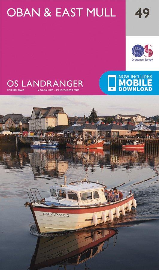 Landranger 49 1:50000 Oban & East Mull