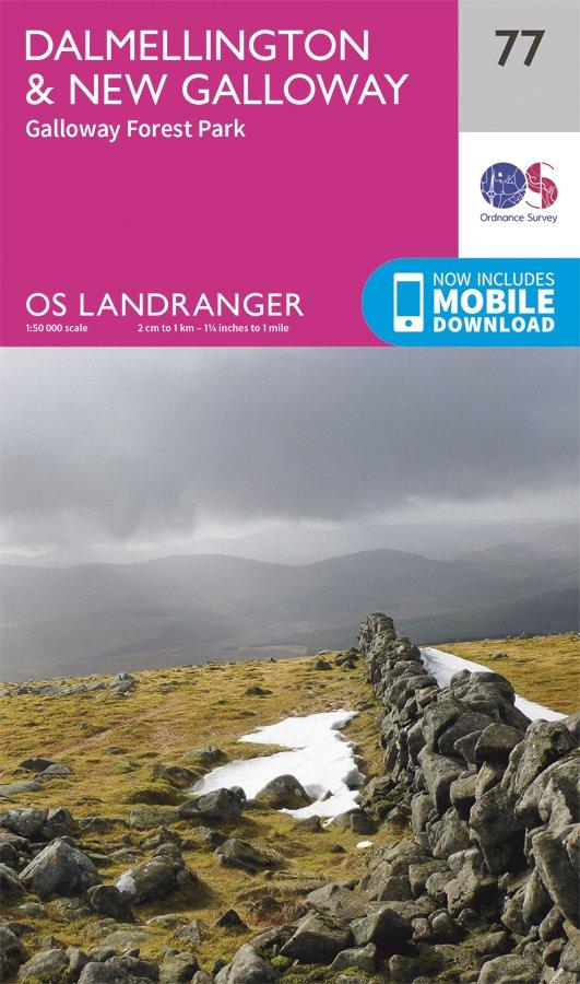 Landranger 77 1:50000 Dalmellington & New Galloway