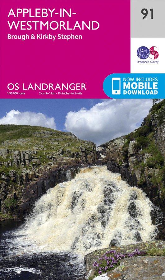 Landranger 91 1:50000 Appleby-in-Westmorland