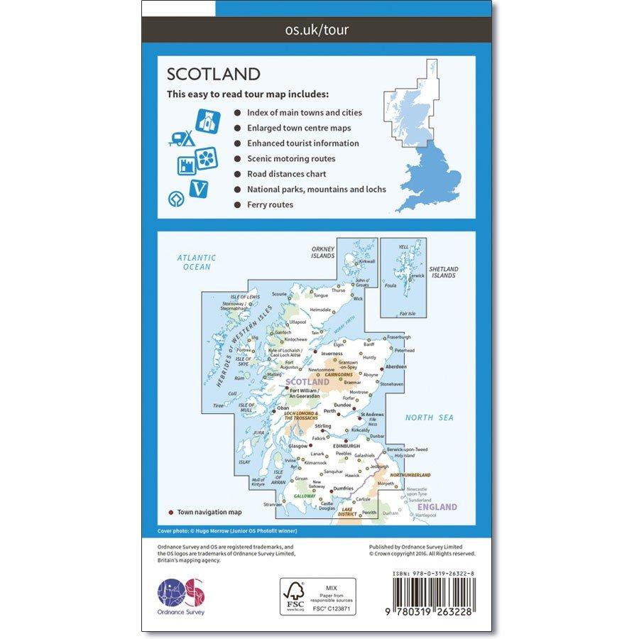 Scotland Touring Map