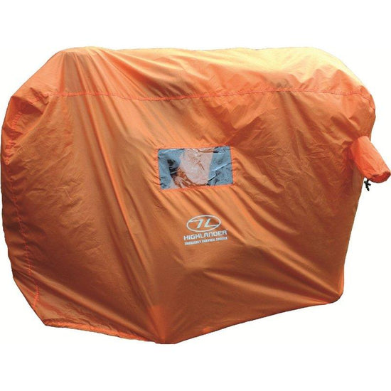 4-5 Person Emergency Survival Bag - Orange