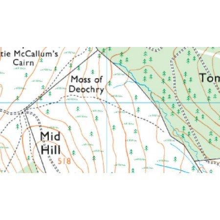 Explorer OL59 Aboyne, Alford & Strathdon Map