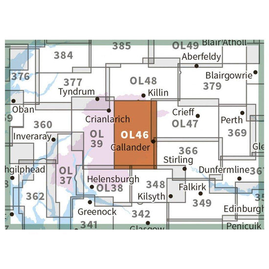 Explorer OL46 Active Map The Trossachs