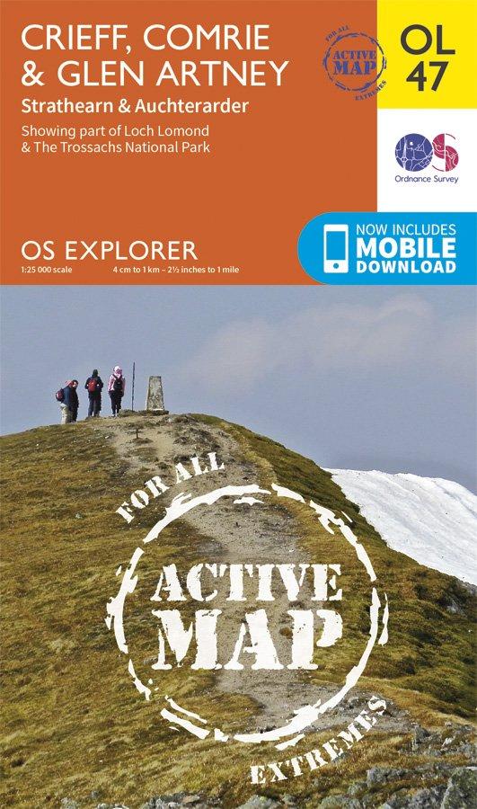 EXPLORER ACTIVE OL47 - Crieff, Comrie & Glen Artney
