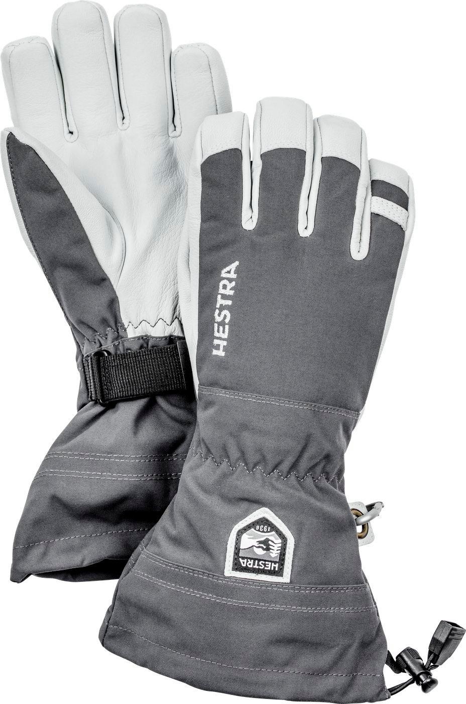 Men's Army Leather Heli Ski Glove