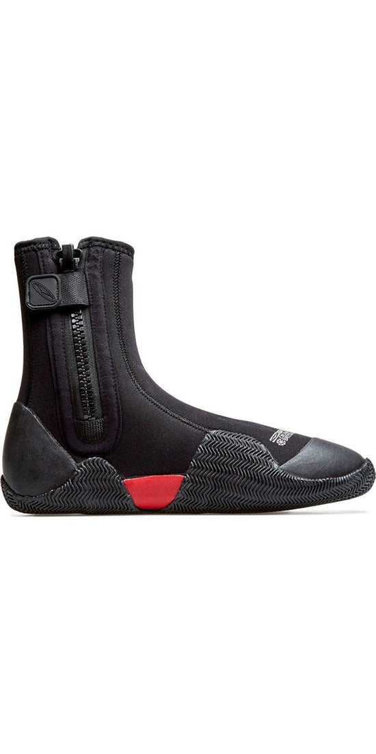 5mm Zipped Powerboot - Black