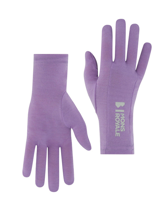 Women's Volta Glove Liners - Purple