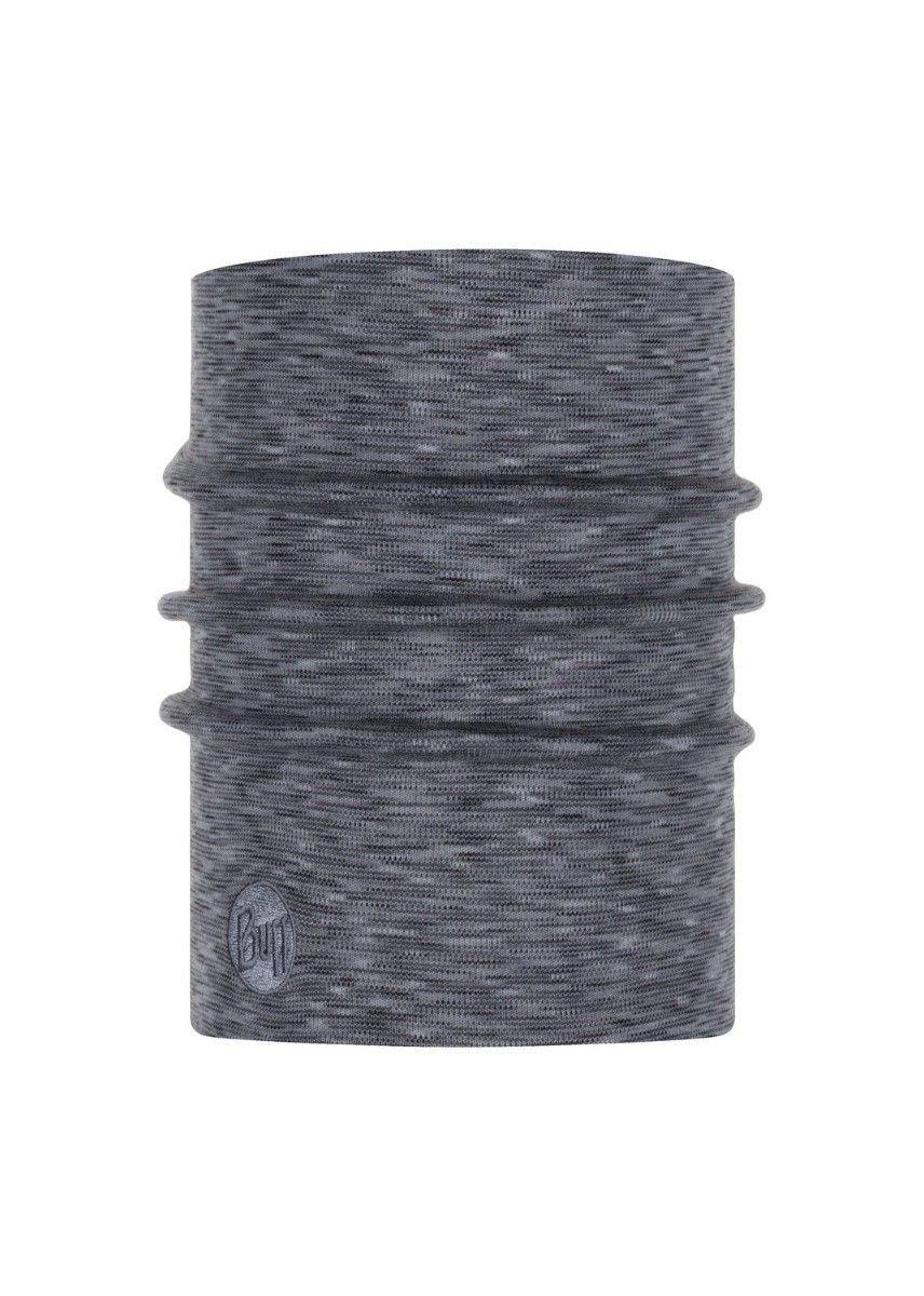 Heavyweight Merino Buff - Fog Grey / Multi Stripe