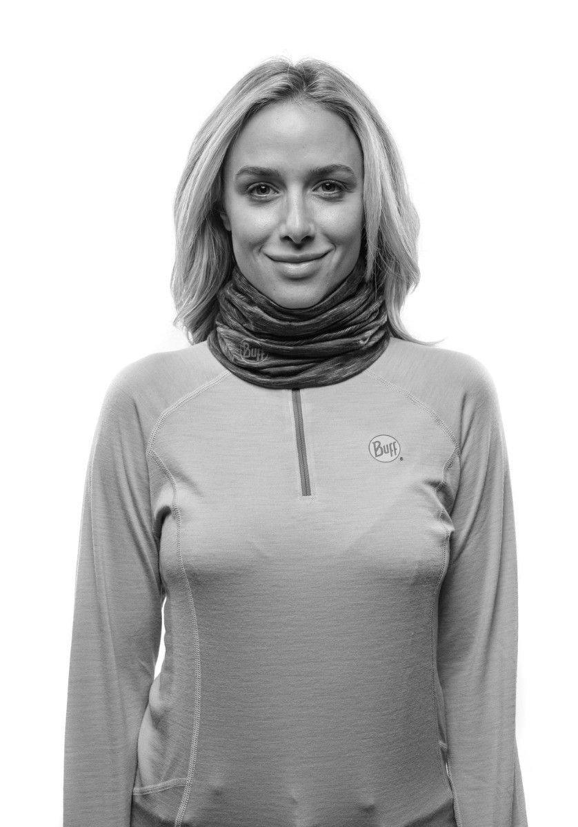 Heavyweight Merino Buff - Fog Grey / Multi Stripe