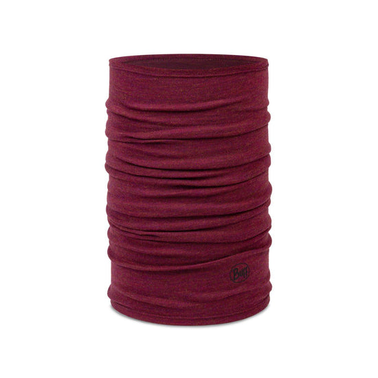 Unisex Midweight Merino Buff - Red
