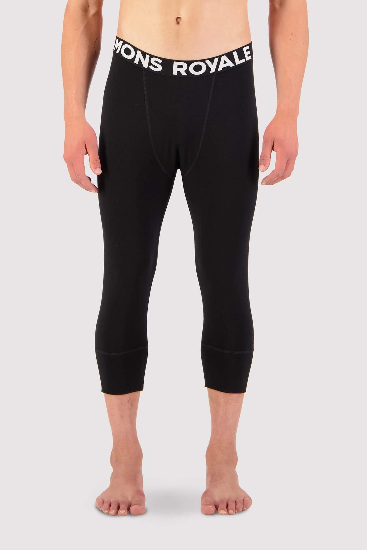 Men's Cascade Merino Flex 200 3/4 Legging - Black