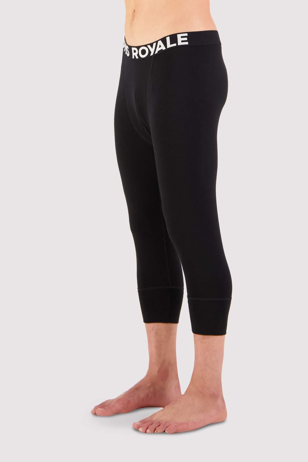 Men's Cascade Merino Flex 200 3/4 Legging - Black