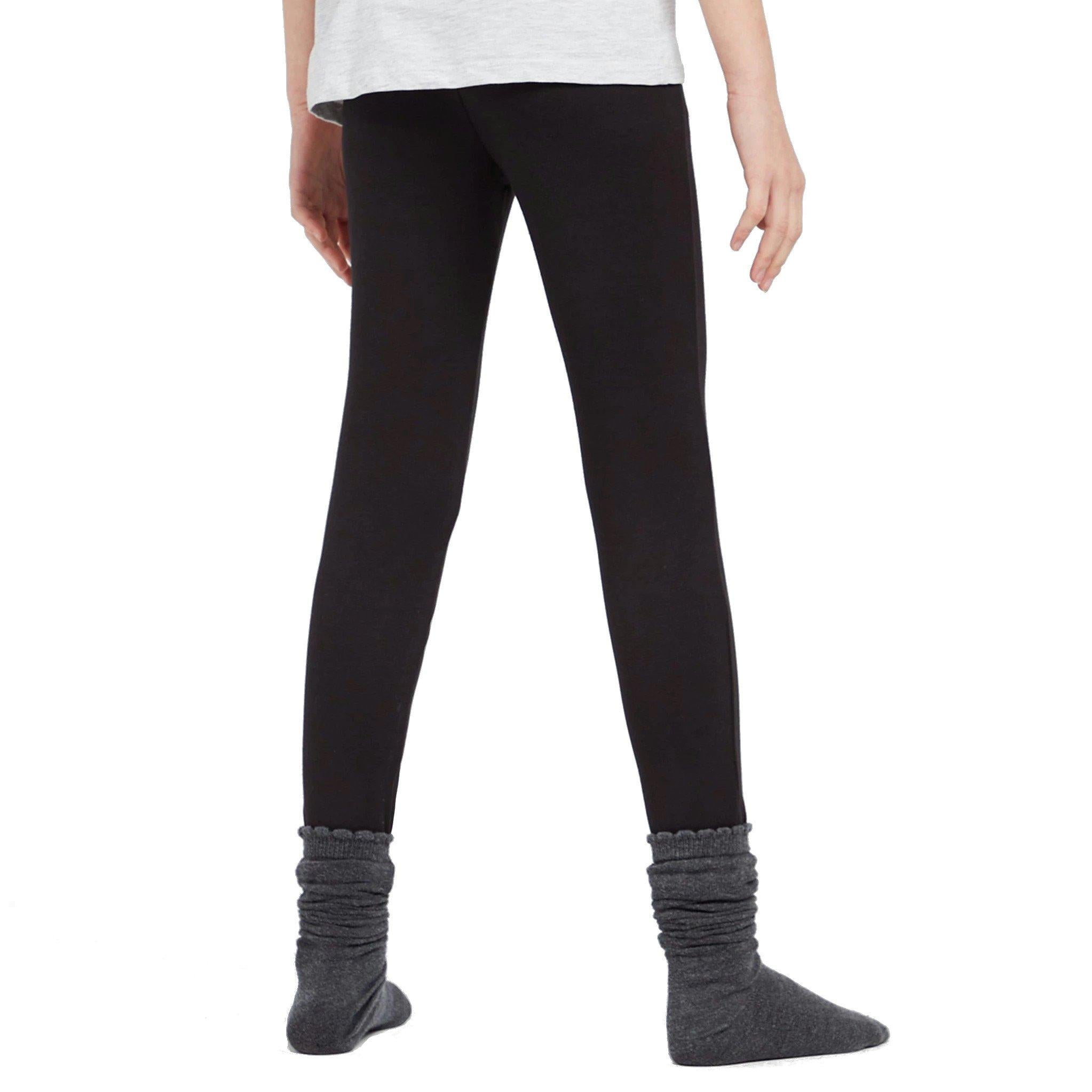 Kids' Thermal Base Layer Pants - Black
