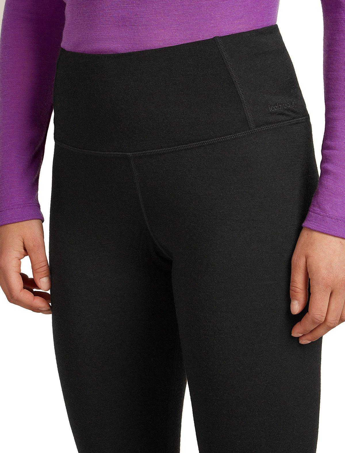 Women's 200 Oasis High-Rise Thermal Leggings - Black