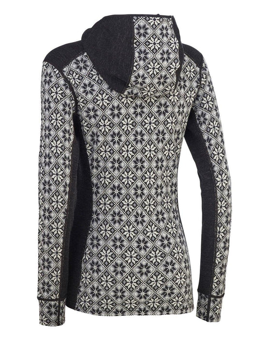 Women's Rose Hood - Black