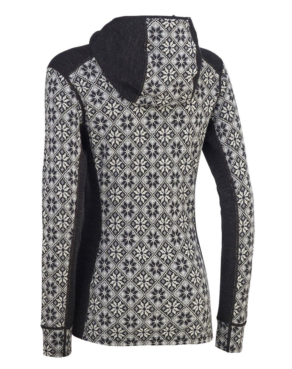 Women's Rose Hood - Black