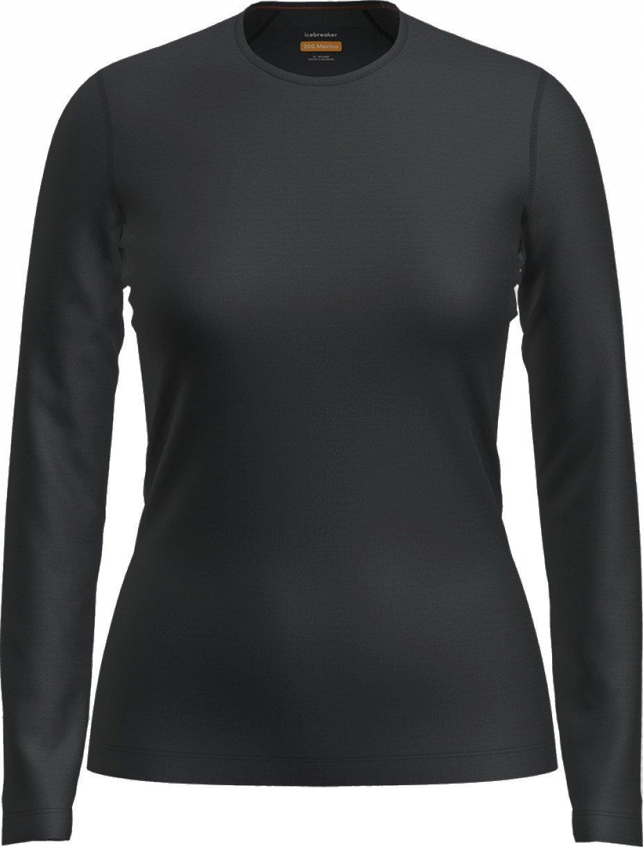 Women's Merino 200 Oasis Long Sleeve - Black