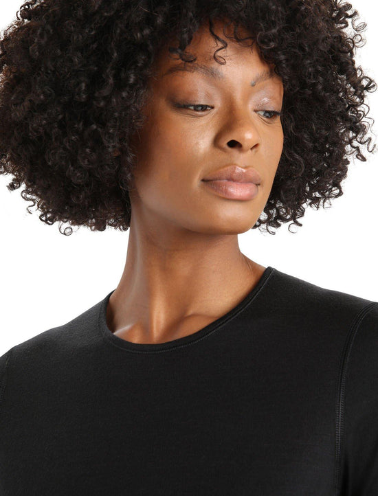 Women's Merino 200 Oasis Long Sleeve - Black