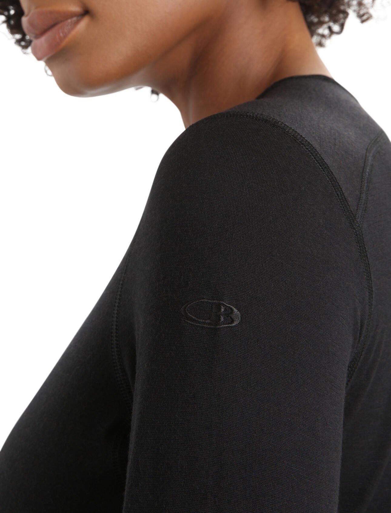 Women's Merino 200 Oasis Long Sleeve - Black