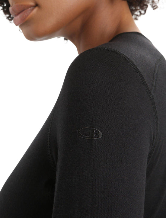 Women's Merino 200 Oasis Long Sleeve - Black