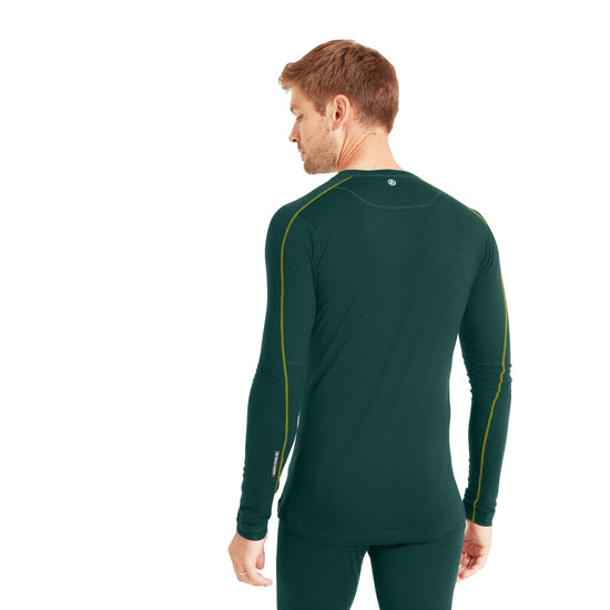 Men's Boulder 125 Crew Long Sleeve Crew - Green