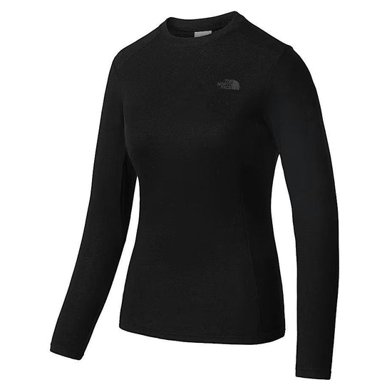 Women's Easy Long Sleeve Crew - Black