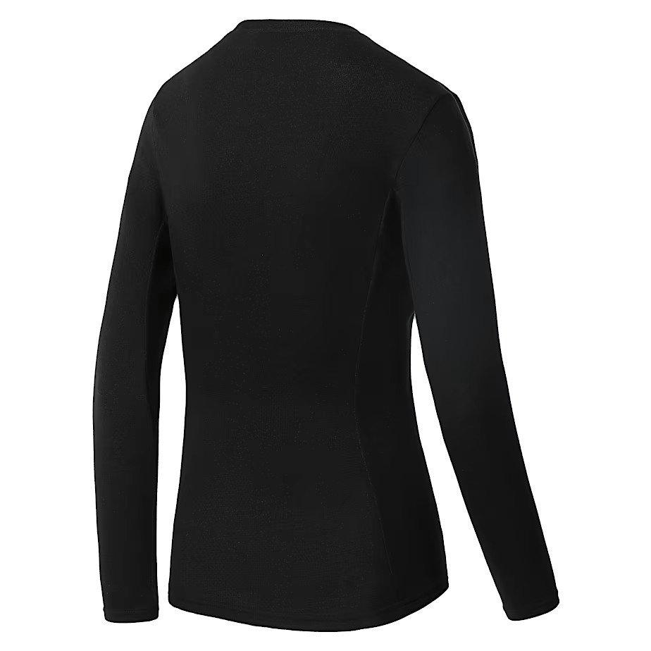 Women's Easy Long Sleeve Crew - Black