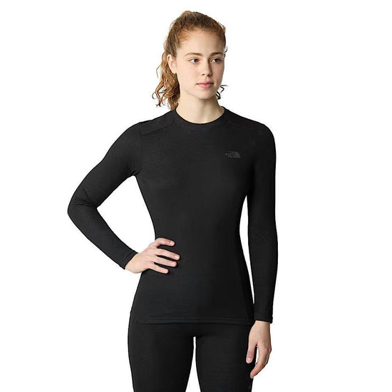 Women's Easy Long Sleeve Crew - Black