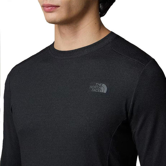 Men's Easy Long Sleeve Crew - Black