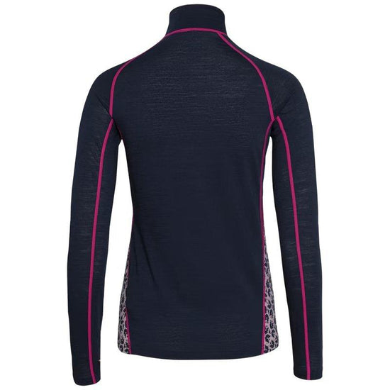 Women's Lekker 1/2 Zip Base Layer Top - Navy