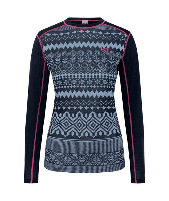 Women's Live Long-Sleeve Base Layer Top - Navy