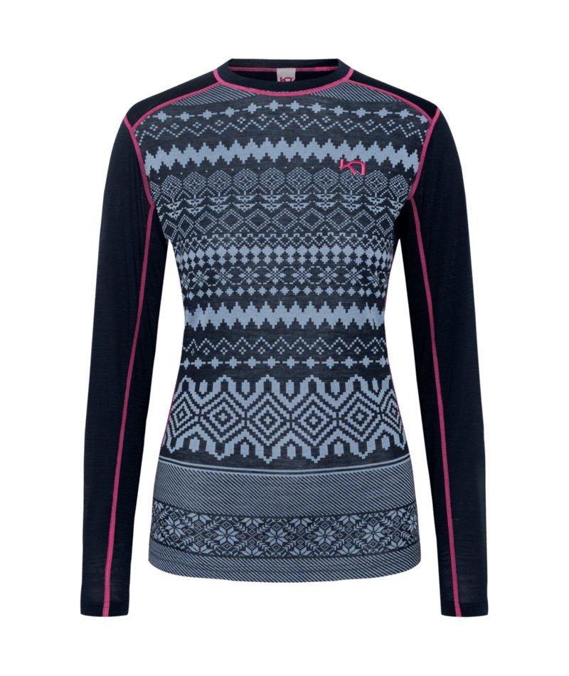 Women's Live Long-Sleeve Base Layer Top - Navy