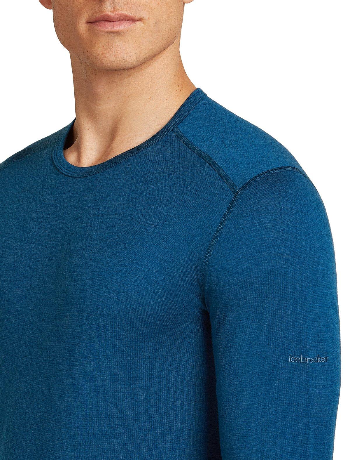 Men's 200 Oasis Long-Sleeve Crewe Thermal Top - Blue