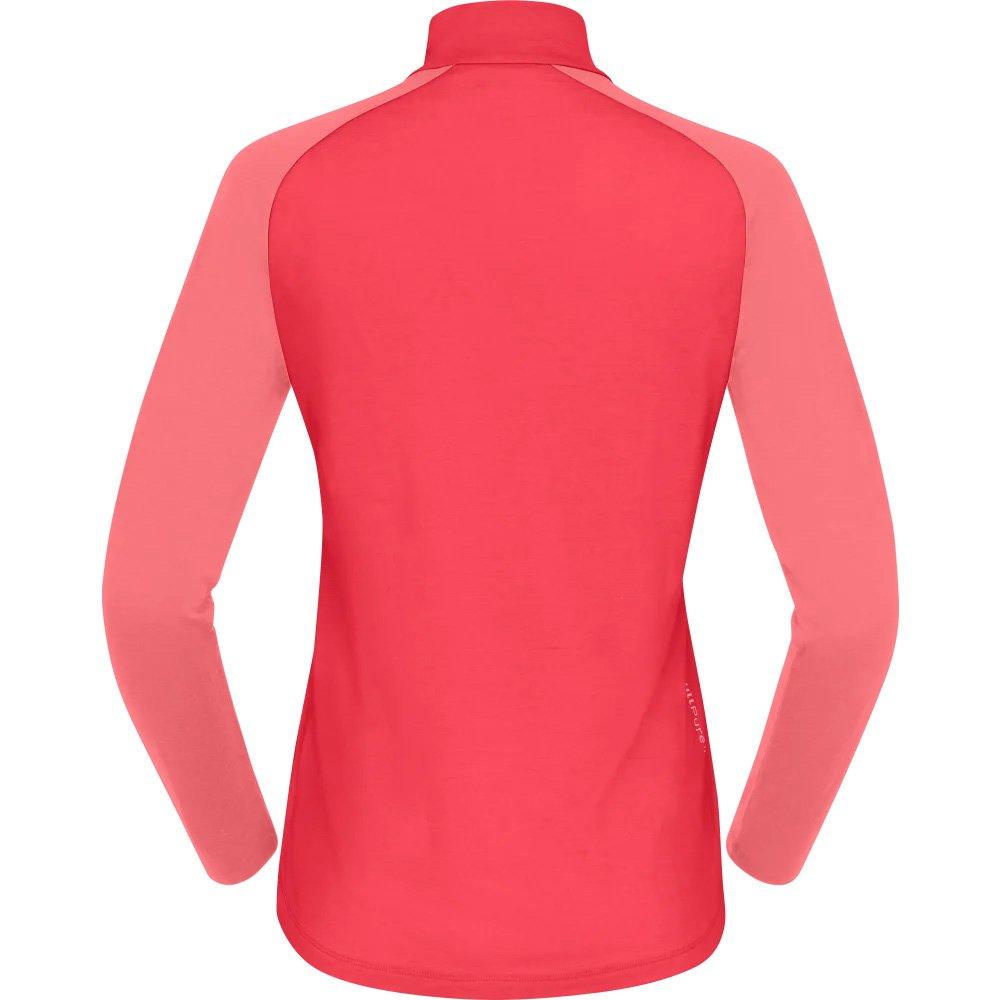 Women's Femund PureUll Zip Neck Base Layer - Pink