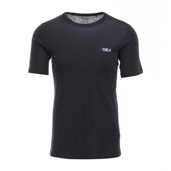 Men’s Kelso Merino Short Sleeve Base Layer - Black