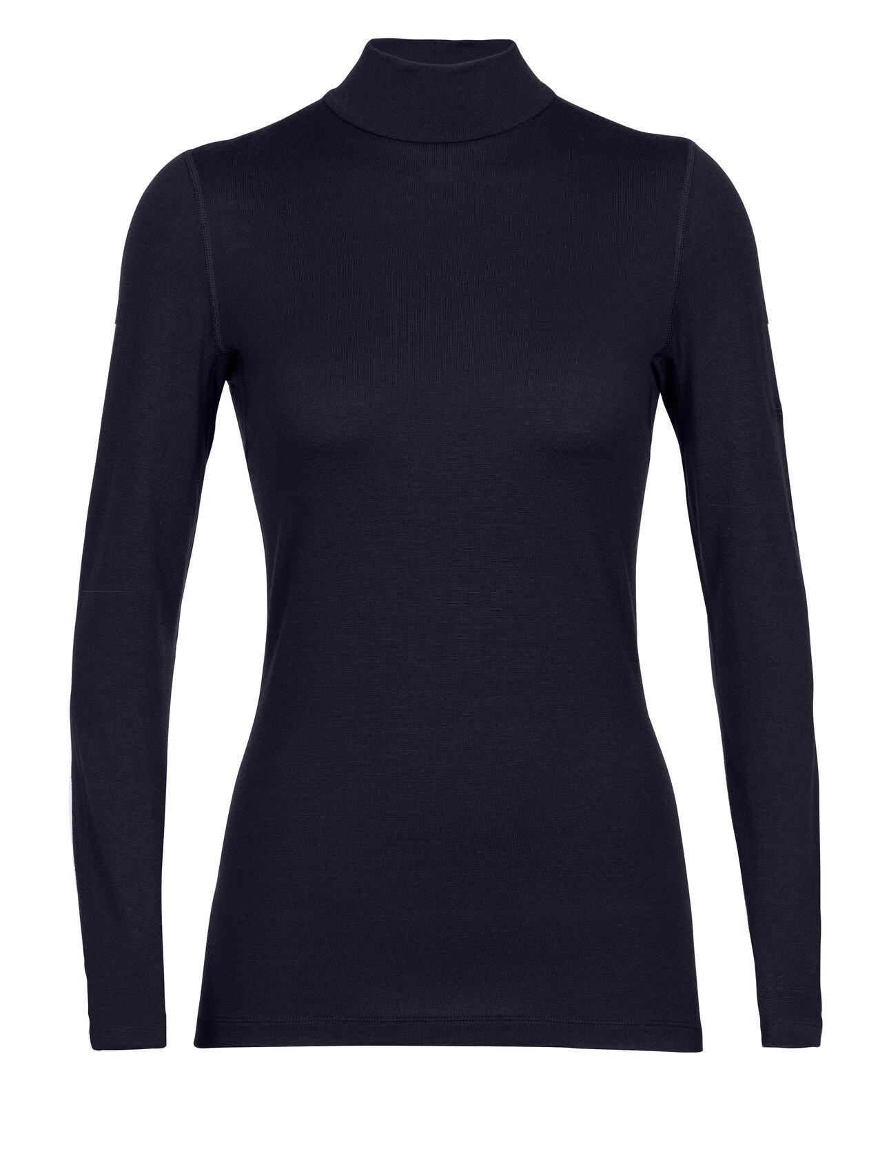 Women's 260 Tech LS Turtleneck - Black