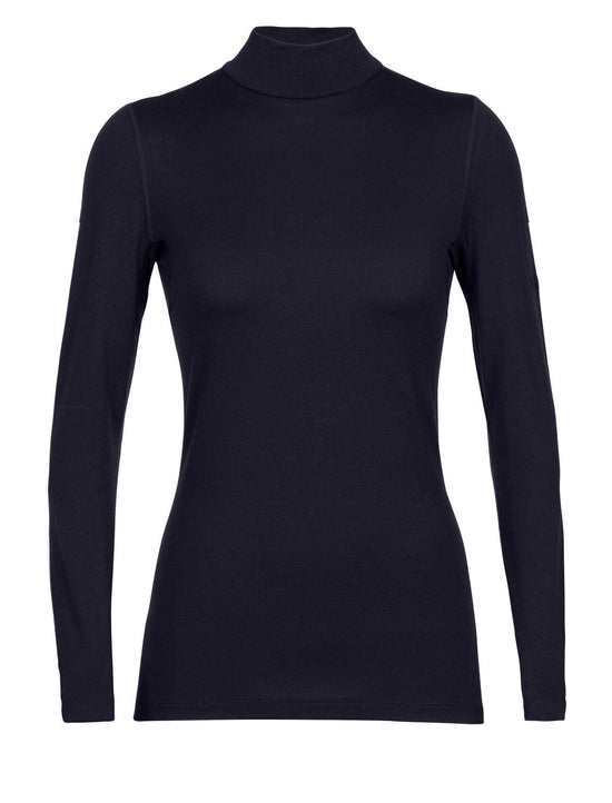 Women's 260 Tech LS Turtleneck - Black