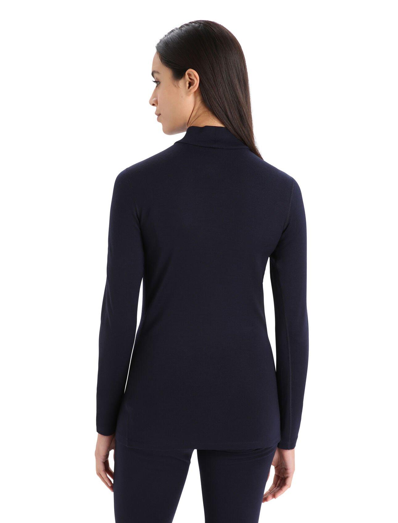 Women's 260 Tech LS Turtleneck - Black