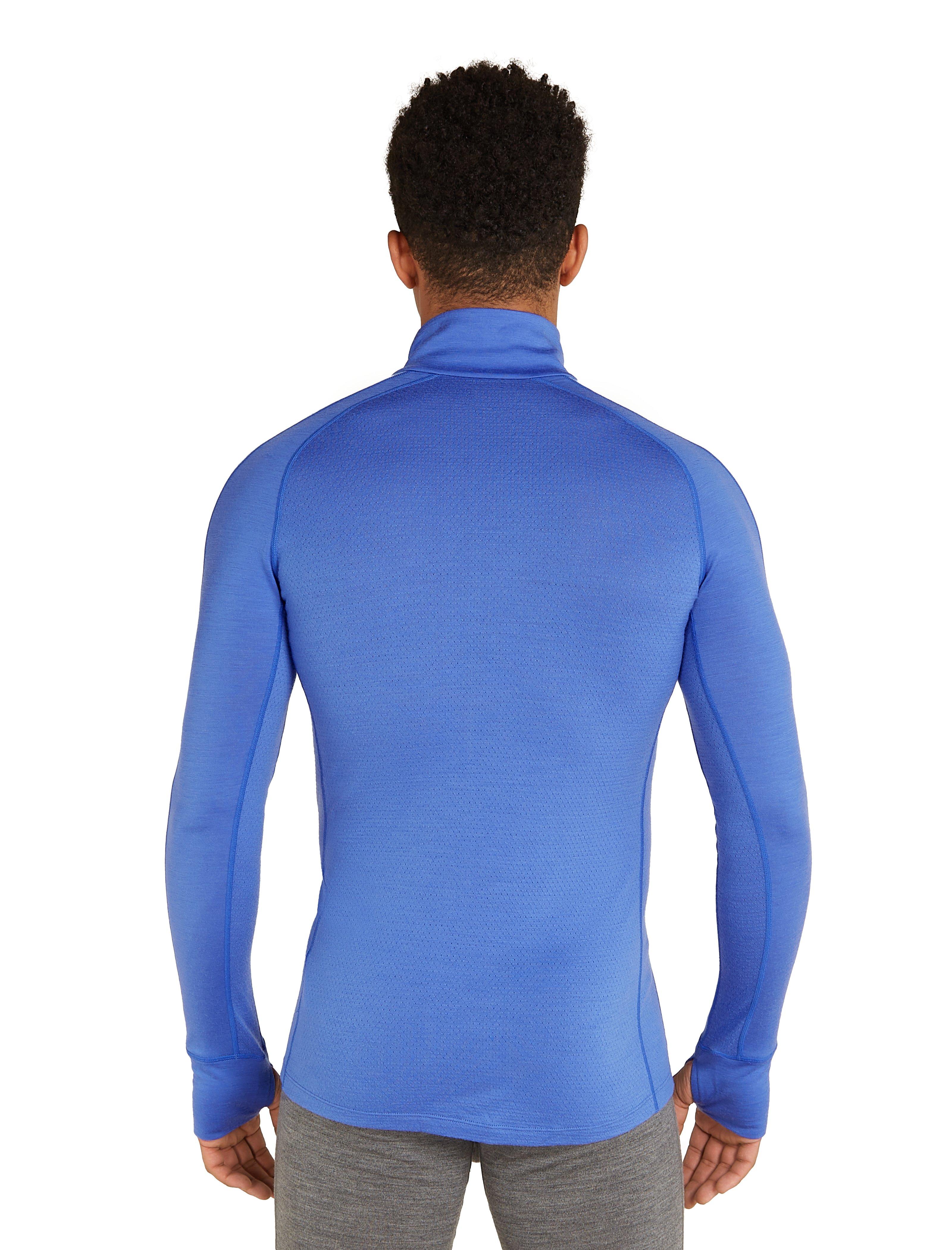 Men's 200 ZoneKnit Long-Sleeve Half Zip - Blue