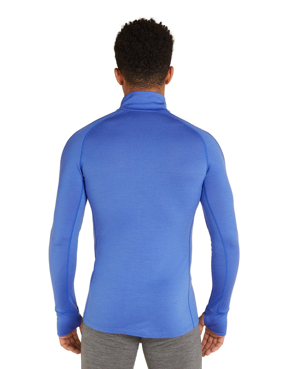 Men's 200 ZoneKnit Long-Sleeve Half Zip - Blue