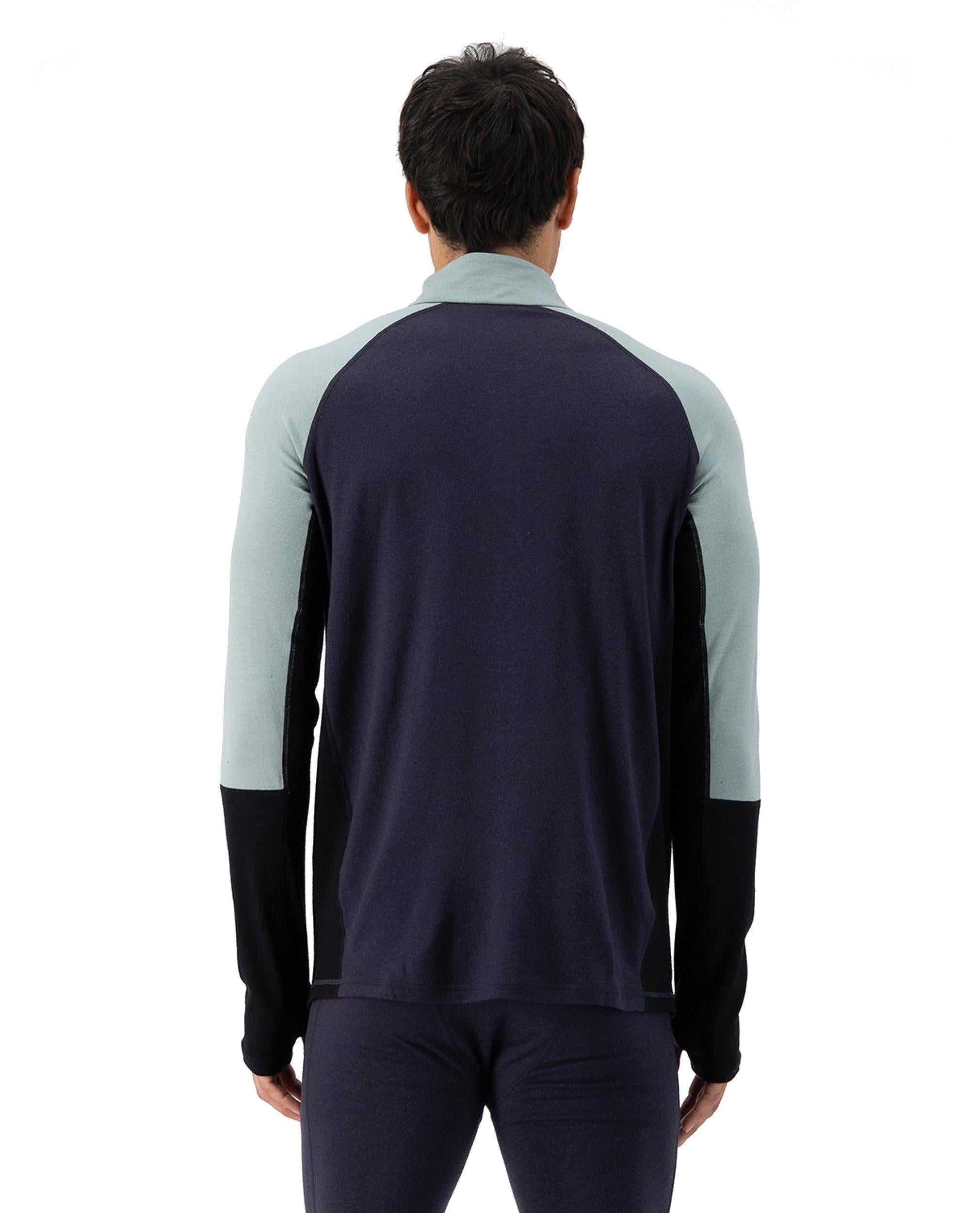 Men's Olympus Merino 1/2 Zip Base Layer - Navy