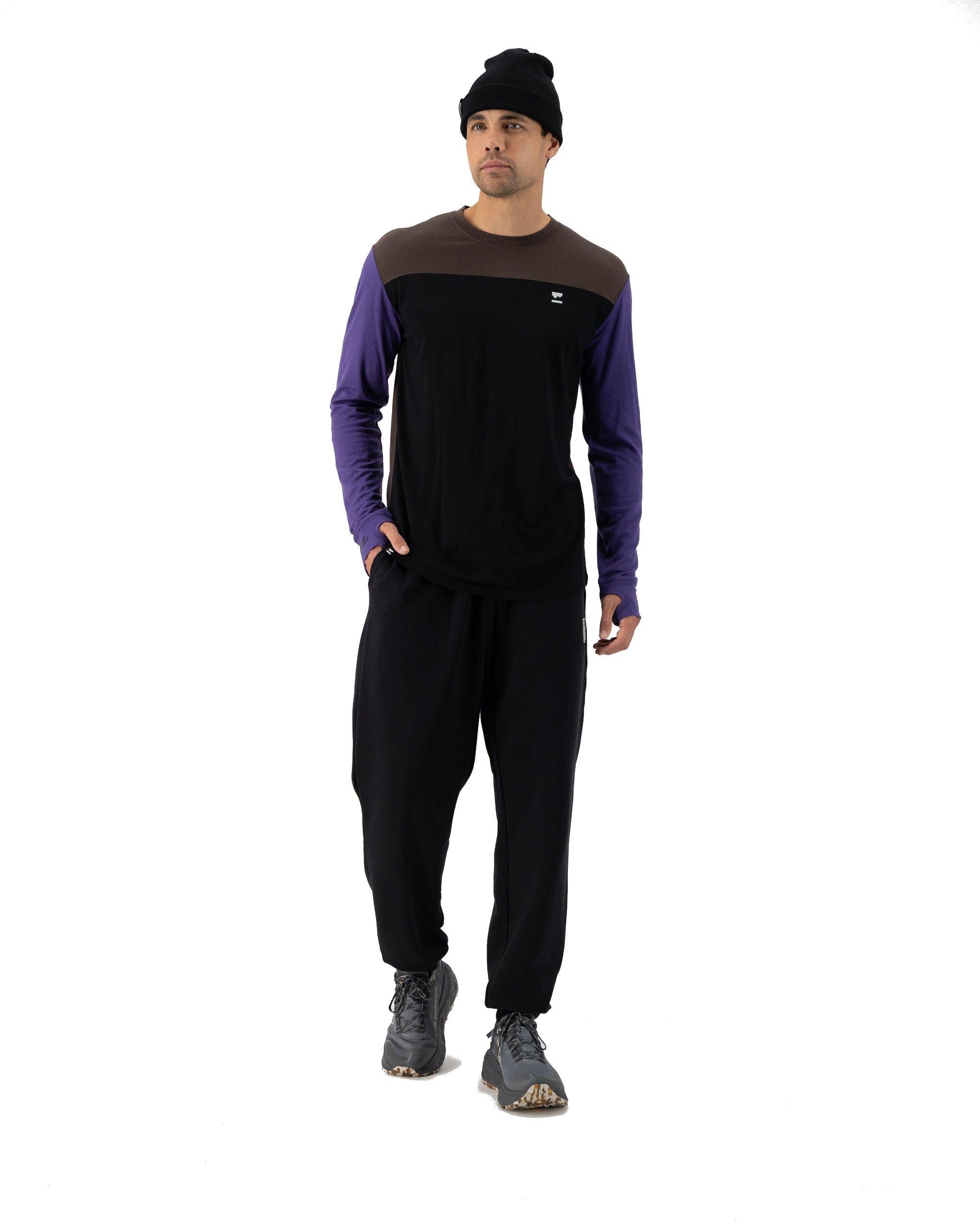 Men's Yotei Long-Sleeve Base Layer - Black