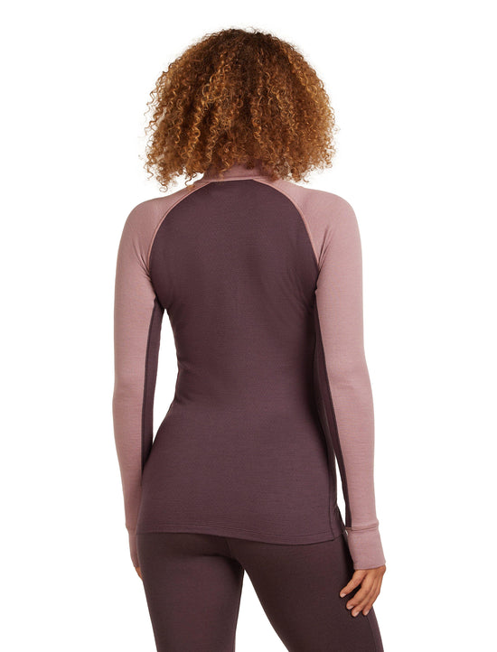 Women's 260 Zoneknit Long Sleeve Half Zip - Pink