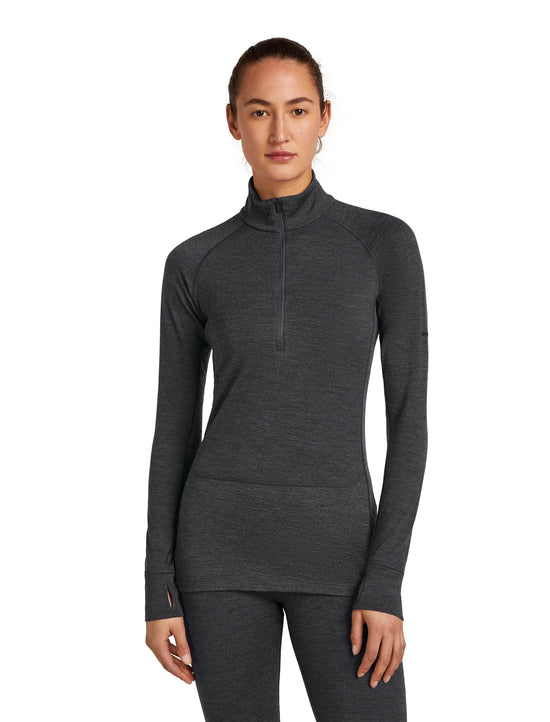 Women's 260 Zoneknit Long Sleeve Half Zip - Grey