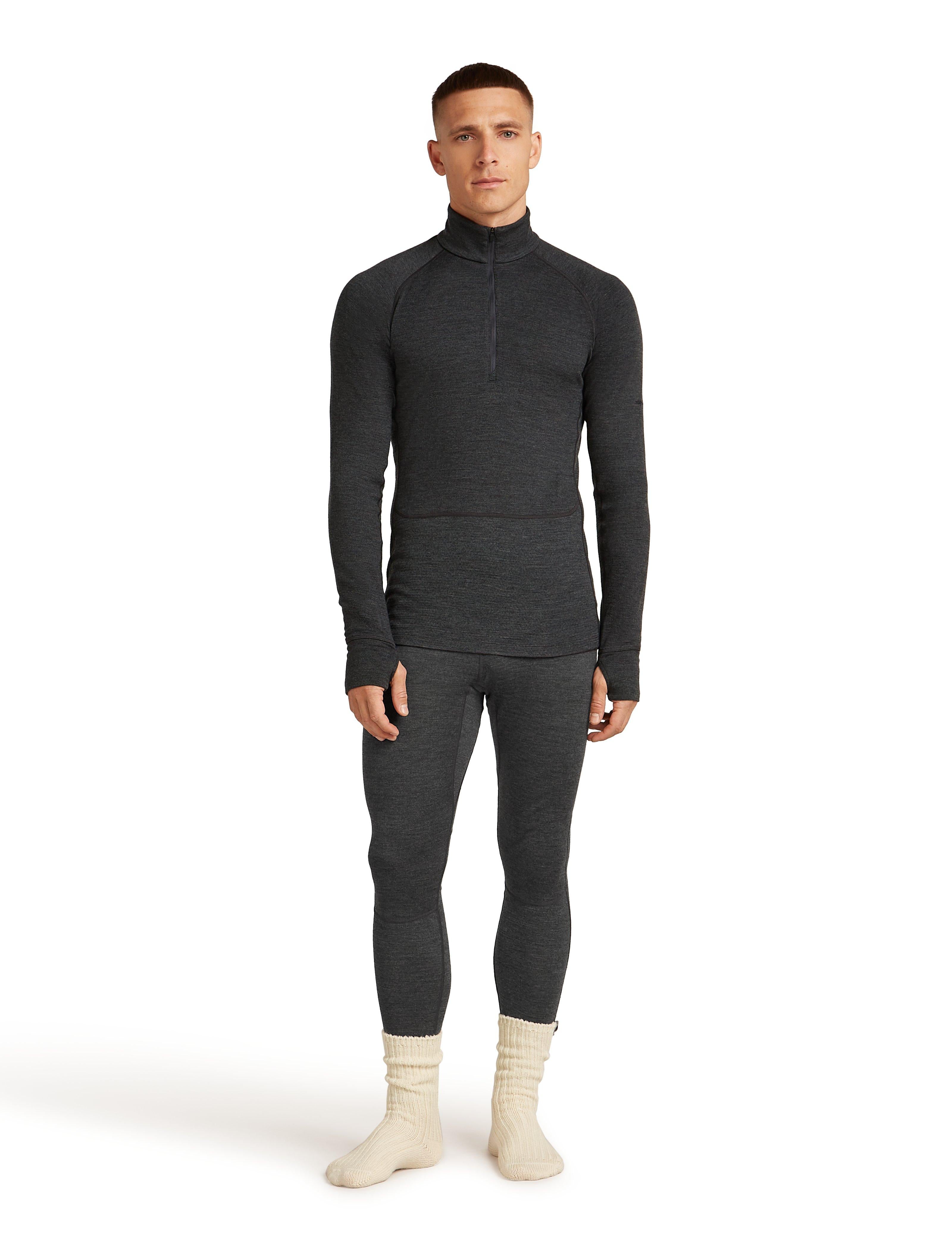 Men's 260 Zoneknit Long Sleeve Half Zip - Grey