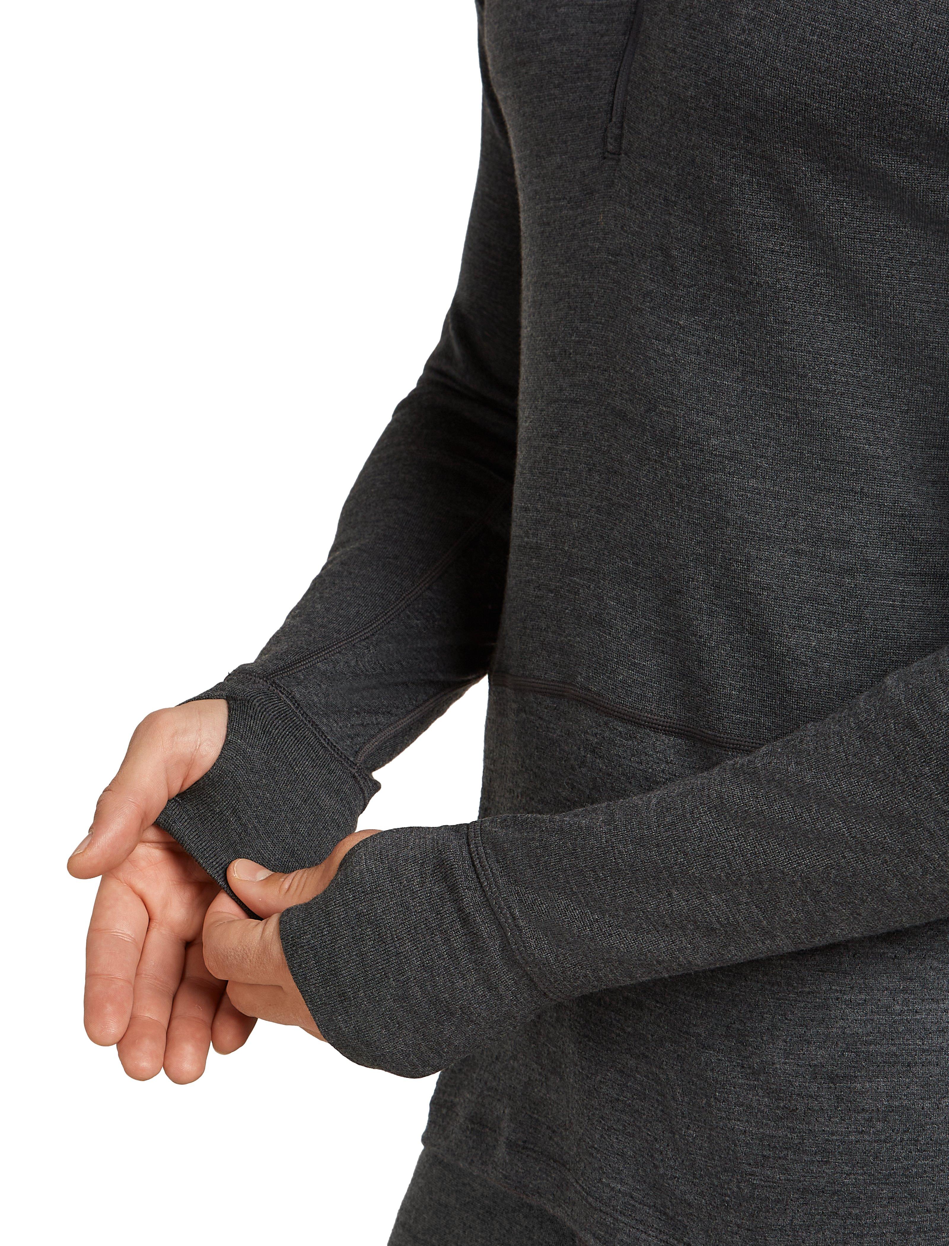 Men's 260 Zoneknit Long Sleeve Half Zip - Grey