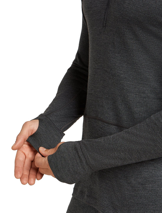 Men's 260 Zoneknit Long Sleeve Half Zip - Grey